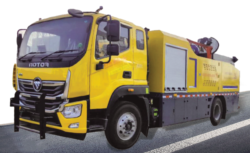 單攪拌綜合養(yǎng)護車